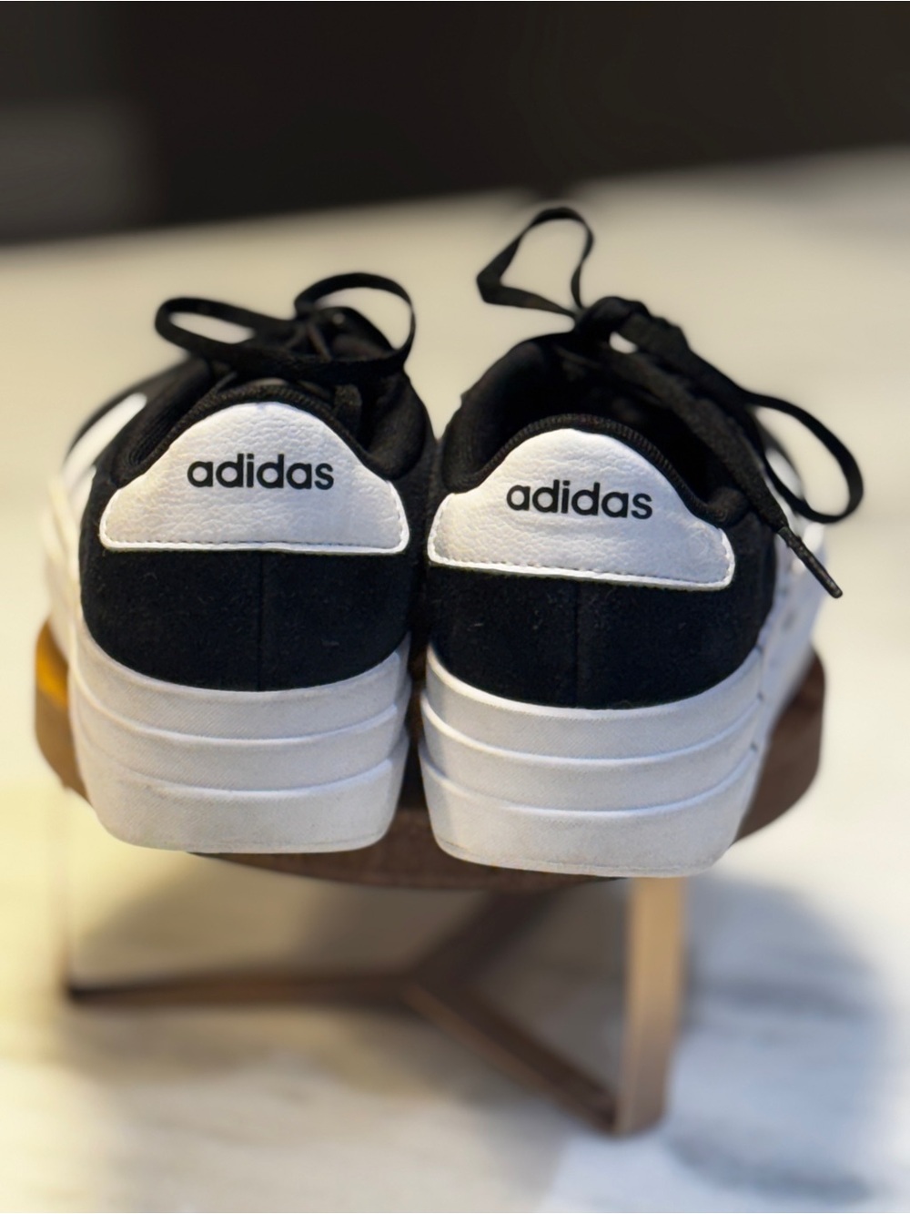 ADIDAS VL COURT BOLD SHOES KIDS / Youth size 3.5 - Picture 3 of 5